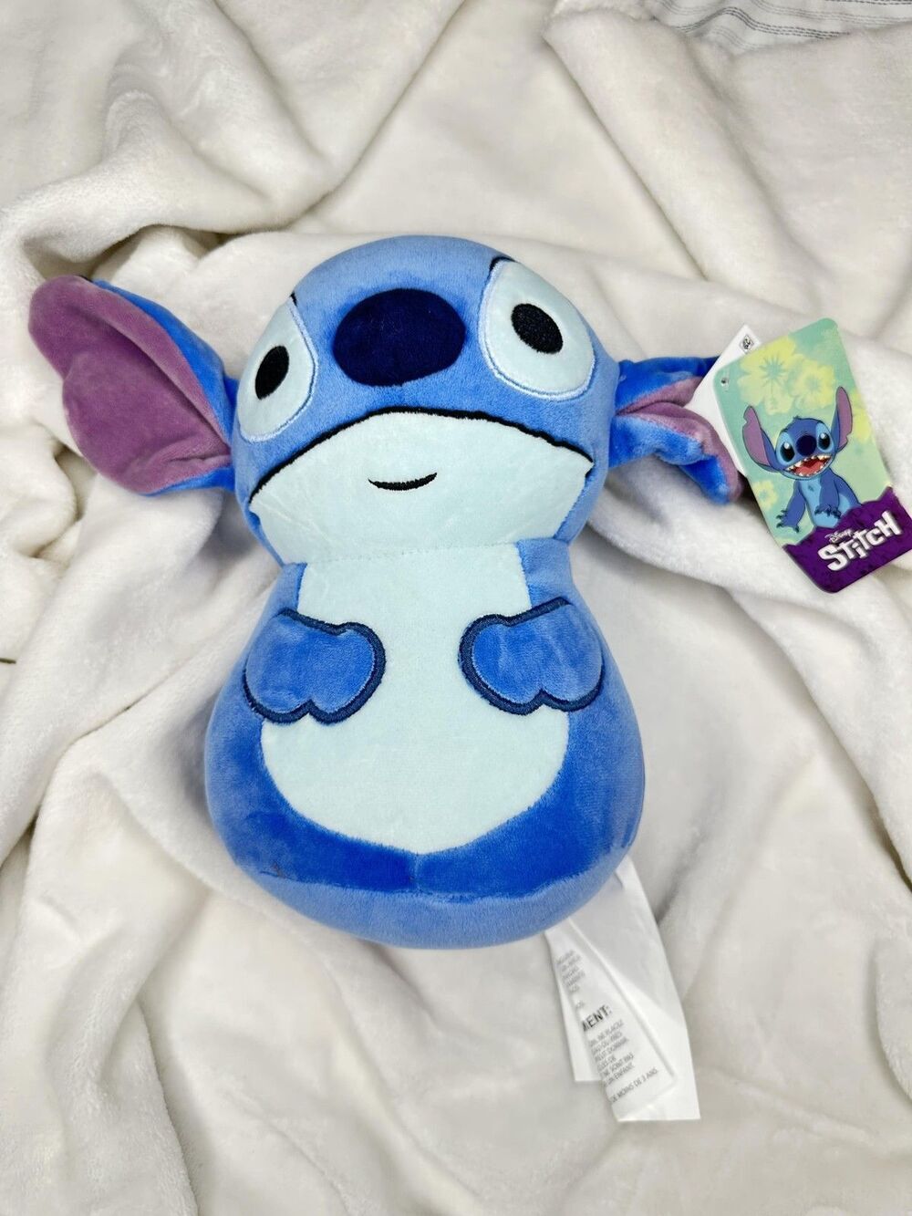 Disney Stitch Plush Stuffed Toy Blue Jay Franco Sons 10" NWT Soft Doll Tag Lilo